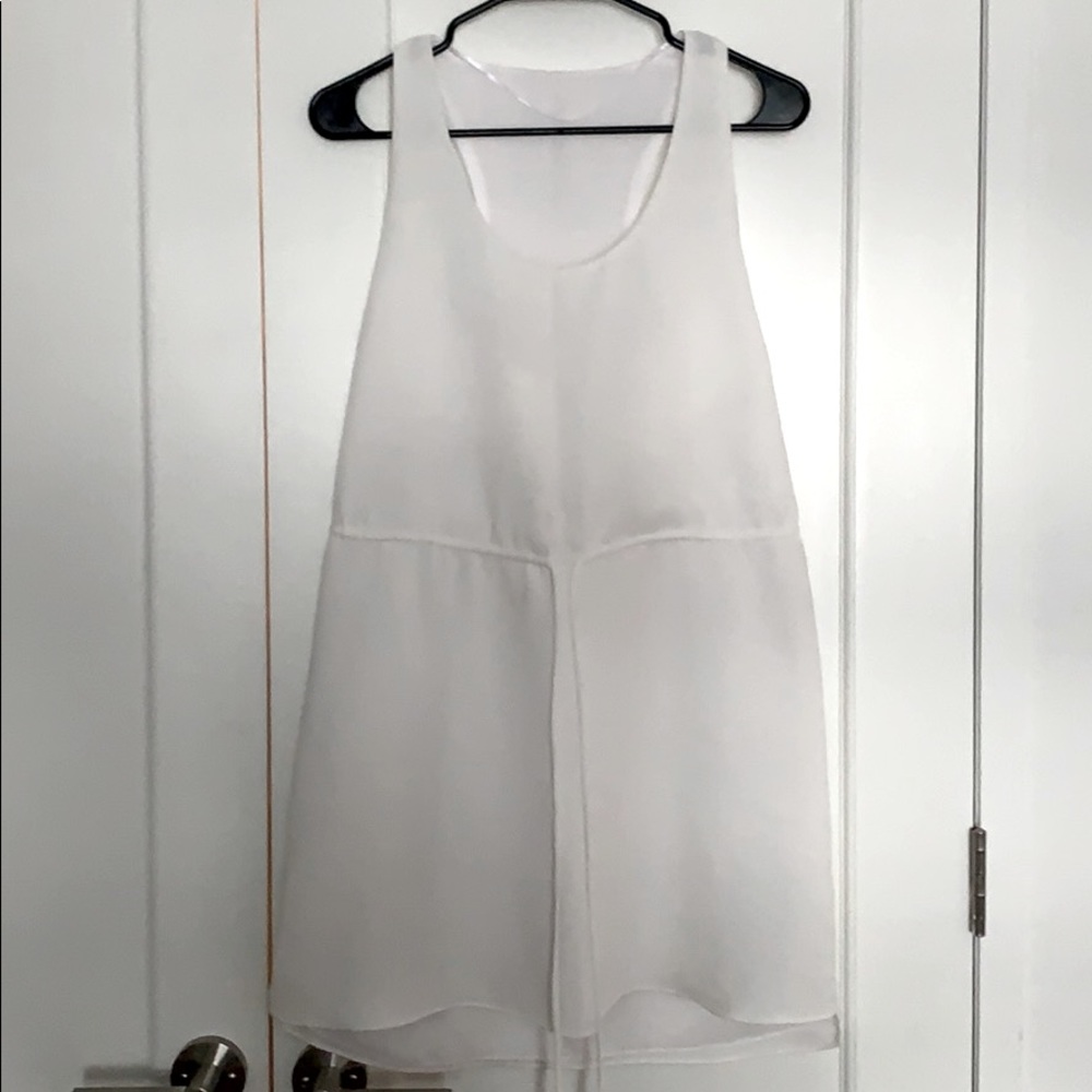 Zara white summer dress